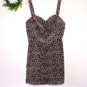 Wild Fable Animal Print Mini Dress NEW